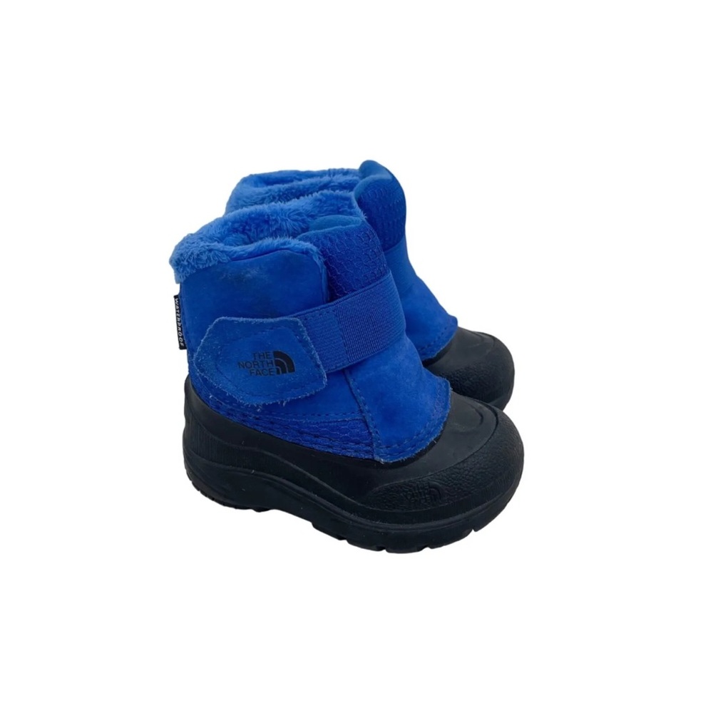 The North Face Alpenglow II Blue Waterproof Winter Snow Boots NF0A3FYO Toddler 5